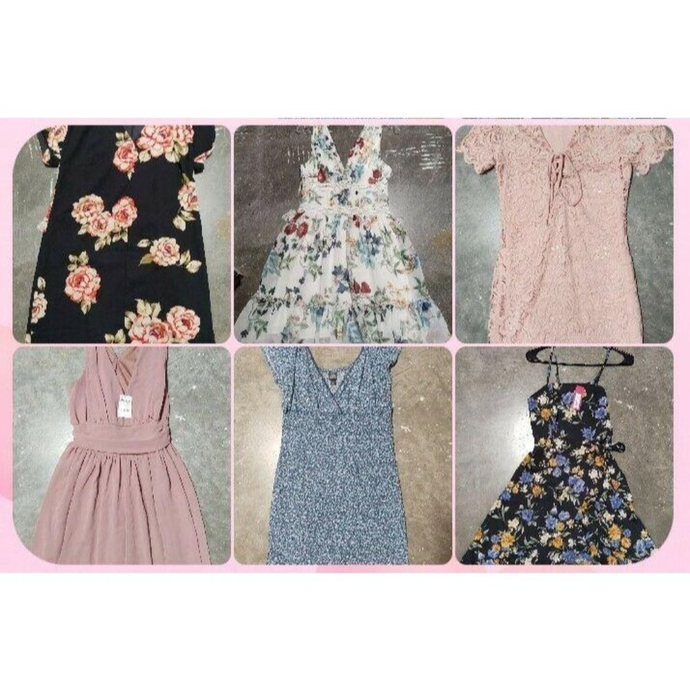 Women's Dress 6pc Lot Summer Casual & Dressy Small